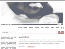Tablet Screenshot of nicolasraviere.com